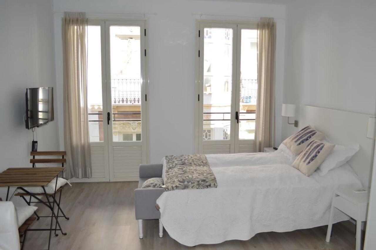 מאלגה Modern Studio Flat Close To Plaza Merced מראה חיצוני תמונה